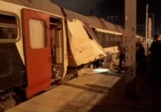 حادث تصادم قطارين في تونس