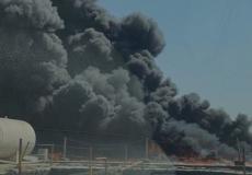 سبب حريق منطقة جبل علي الصناعية في دبي