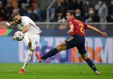 بنزيما سجل الهدف الأول لفرنسا