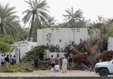 أضرار إعصار شاهين في عُمان