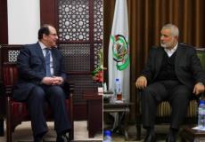 حماس - وفدنا برئاسة هنية اختتم زيارته لمصر وناقش هذه الملفات