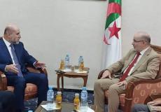 الهباش يبحث مع وزير الشؤون الدينية الجزائري سبل دعم مدينة القدس وتعزيز صمود أهلها 