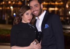 رامي جمال مع زوجته