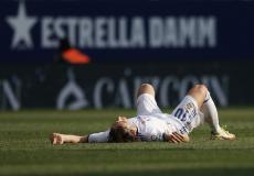 لوكا مودريتش سقط أمام اسبانيول