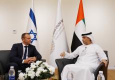 أحمد بن عبد الله حميد  ووزير السياحة الإسرائيلي