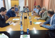 وزارة الاقتصاد بغزة تلتقي مدراء الغرف التجارية