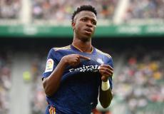فينسيوس جونيور يهدي ريال مدريد ثلاثة نقاط امام إلتشي