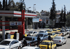 محطة وقود في سوريا
