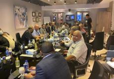 الوفد الاقتصادي خلال اجتماعه في القاهرة