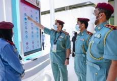 شرطة عجمان تطلق خدمتي التنازل عن بلاغ ونتائج فحص السائقين في جيتكس