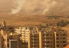 قصف إسرائيلي على ريف دمشق