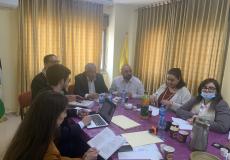 العالول يجتمع مع الشبيبة الاشتراكية في العالم والشبيبة الفتحاوية