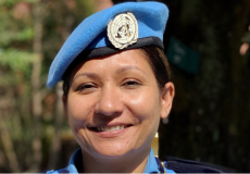 المشرفة " سانجيا مالال" تخدم في بعثة الأمم المتحدة في جمهورية الكونغو الديمقراطية "UN"