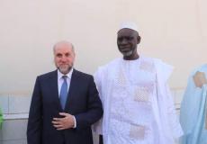 الهباش يبحث مع رئيس المجلس الأعلى الإسلامي بمالي آليات حماية القدس