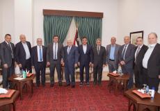 الرئيس يستقبل وفدا من المجلس الأولمبي الآسيوي