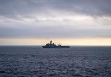 سفينة في البحر الأحمر