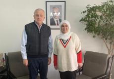 اجتماع بين جمعية عطاء فلسطين الخيرية والسفير الروسي