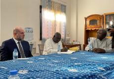 الهباش يطلع قيادات دينية إسلامية ومسيحية في مالي على أوضاع مدينة القدس