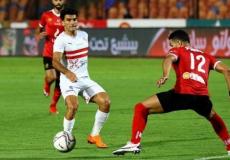 من مباراة الأهلي والزمالك - ارشيف