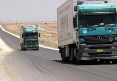 عبر الأردن -  إرسال 26 شاحنة مساعدات دولية إلى غزة