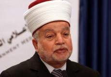 خطيب المسجد الأقصى المبارك الشيخ محمد حسين.