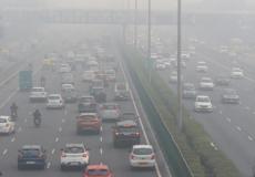 ضباب دخاني في عاصمة الهند