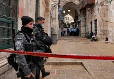 من مكان عملية القدس أمس