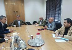 أبو هولي يبحث مع مفوض عام الأونروا مطالب العاملين ونزاع العمل القائم