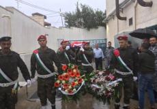 تشيع جثمان الشهيدة إسراء خزيمية بمراسم عسكرية في جنين