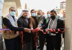 افتتاح مدرسة مسقط الثانوية للبنين شمال غزة