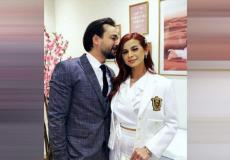 سبب انفصال محمود المهدي عن الفنانة منة عرفة