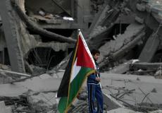 من آثار الحرب الأخيرة علي غزة