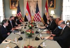 وزير خارجية مصر سامح شكري ونظيره الأمريكي أنتوني بلينكن