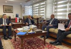 الهباش يبحث مع مسؤولين أتراك