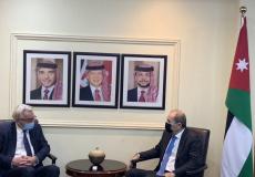 لقاء أيمن الصفدي والمنسق الخاص للأمم المتحدة لعملية السلام في الشرق الأوسط تور وينسلاند