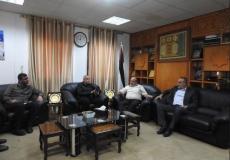 لقاء اللواء صلاح الدين أبو شرخ مع العميد فؤاد أبو بطيحان