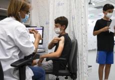 تطعيم الاطفال الاسرائيليين