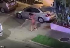 لحظة إطلاق النار على مغنية أمريكية شهيرة في هوليوود