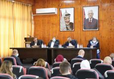 المحافظ يطلع وفداً أممياً رافقه وفداً دبلوماسياً أوروبياً على واقع محافظة قلقيلية.