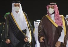 ولي العهد السعودي يصل قطر