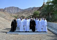 افتتاح المسار الطبيعي التراثي الخمسين في منطقة البثنة بإمارة الفجيرة 