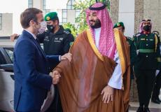 محمد بن سلمان يستقبل ايمانويل ماكرون