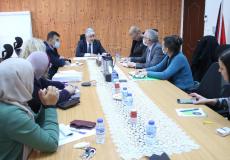 لقاء جمع مجدلاني مع نائب رئيس بعثة الاتحاد الأوروبي أودواردو كومو