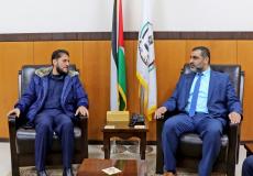 المدهون يستقبل وفداً من الشرطة القضائية