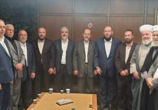 وفد قيادي من حماس برئاسة مشعل يصل لبنان