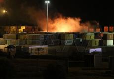 قصف إسرائيلي يستهدف ميناء اللاذقية السوري