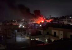 الانفجار بمخيم البرج الشمالي