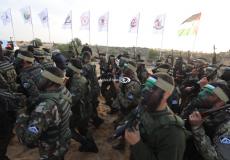 مناورات الركن الشديد 2 للمقتاومة في غزة