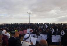 مظاهرة حاشدة في النقب ضد عنف الشرطة الإسرائيلية