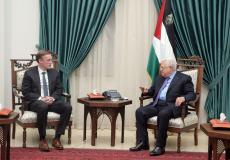 الرئيس الفلسطيني محمود عباس يلتقي مع مستشار الأمن القومي الأمريكي جيك سوليفان في رام الله